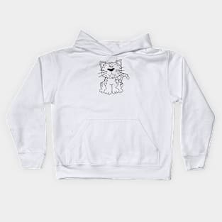 cute cat Kids Hoodie